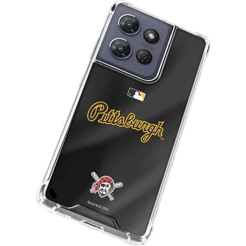 MLB Pittsburgh Pirates Alternate/Away Jersey Moto G 5G (2025) Clear Case