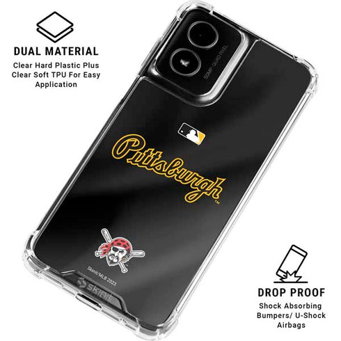 MLB Pittsburgh Pirates Alternate/Away Jersey Moto G Power 5G (2024) Clear Case
