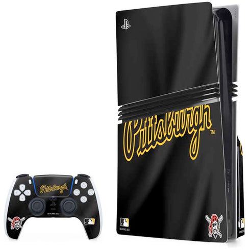 MLB Pittsburgh Pirates Alternate/Away Jersey PS5 Pro Disk Bundle Skin