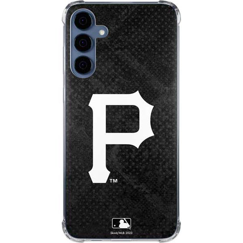 MLB Pittsburgh Pirates Dark Wash Galaxy A35 5G Clear Case