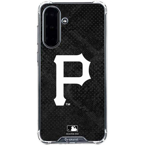 MLB Pittsburgh Pirates Dark Wash Galaxy A36 5G Clear Case