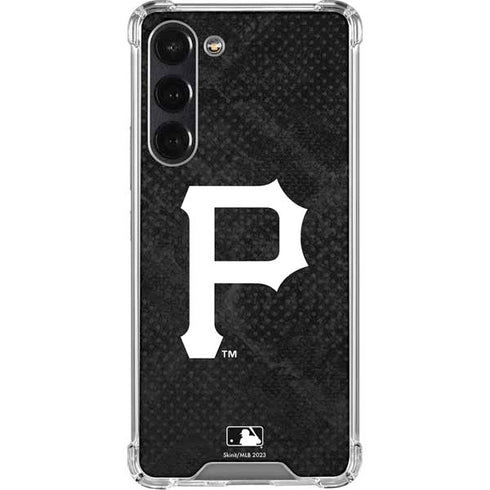 MLB Pittsburgh Pirates Dark Wash Galaxy S24 FE Clear Case