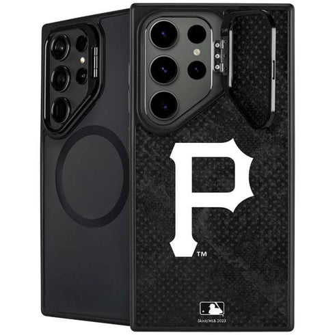 MLB Pittsburgh Pirates Dark Wash Galaxy S25 Ultra Kickstand Case