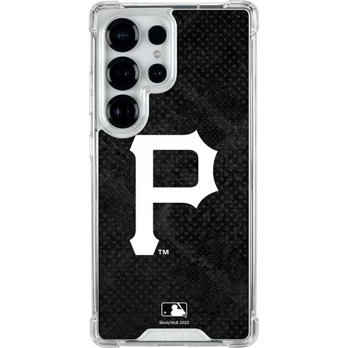 MLB Pittsburgh Pirates Dark Wash Galaxy S25 Ultra Clear Case
