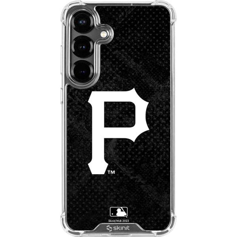 MLB Pittsburgh Pirates Dark Wash Galaxy S26 Plus Clear Case