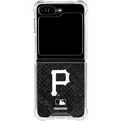 MLB Pittsburgh Pirates Dark Wash Galaxy Z Flip6 Clear Case