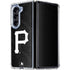 MLB Pittsburgh Pirates Dark Wash Galaxy Z Fold5 5G Clear Case
