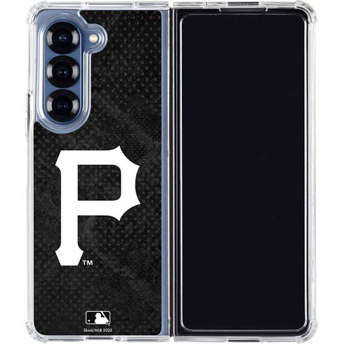 MLB Pittsburgh Pirates Dark Wash Galaxy Z Fold6 Clear Case