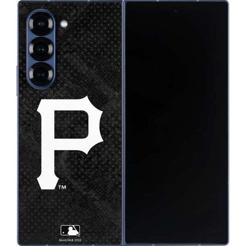 MLB Pittsburgh Pirates Dark Wash Galaxy Z Fold6 Skin