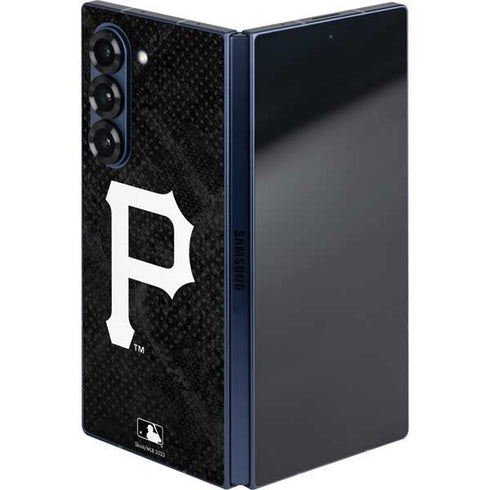 MLB Pittsburgh Pirates Dark Wash Galaxy Z Fold6 Skin