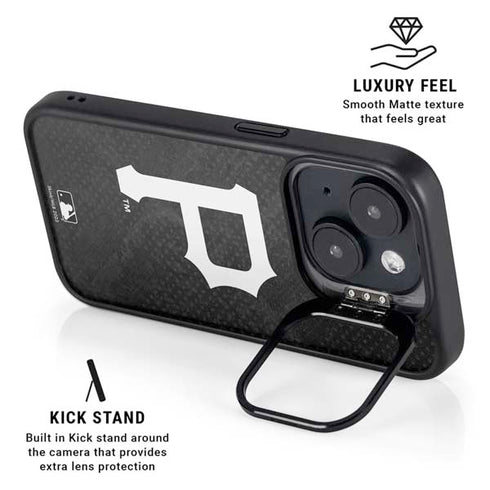 MLB Pittsburgh Pirates Dark Wash iPhone 14 Kickstand Case