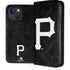MLB Pittsburgh Pirates Dark Wash iPhone 15 Plus Folio Case