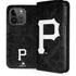 MLB Pittsburgh Pirates Dark Wash iPhone 15 Pro Folio Case