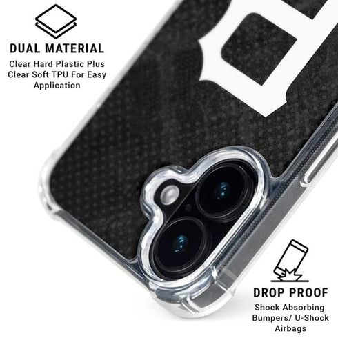 MLB Pittsburgh Pirates Dark Wash iPhone 16 Clear Case