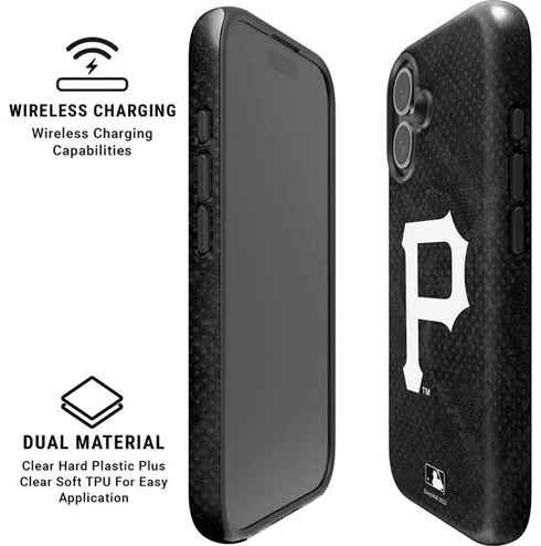 MLB Pittsburgh Pirates Dark Wash iPhone 16 Magsafe Impact Case