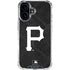 MLB Pittsburgh Pirates Dark Wash iPhone 16 Plus Clear Case
