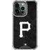 MLB Pittsburgh Pirates Dark Wash iPhone 16 Pro Clear Case