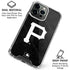 MLB Pittsburgh Pirates Dark Wash iPhone 16 Pro Clear Case
