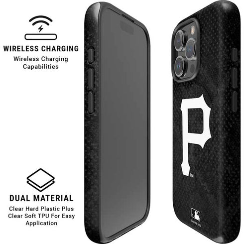 MLB Pittsburgh Pirates Dark Wash iPhone 16 Pro Max Magsafe Impact Case
