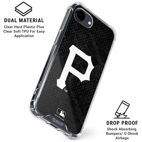 MLB Pittsburgh Pirates Dark Wash iPhone 16e Clear Case