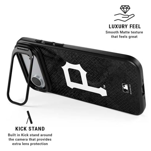 MLB Pittsburgh Pirates Dark Wash iPhone 17 Air Kickstand Case
