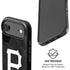 MLB Pittsburgh Pirates Dark Wash iPhone 17 Air Magsafe Impact Case