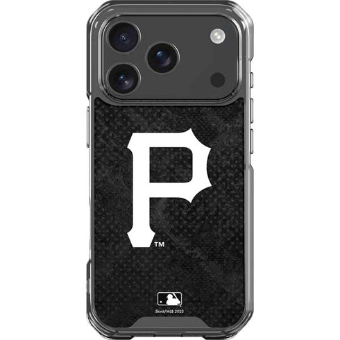 MLB Pittsburgh Pirates Dark Wash iPhone 17 Pro Clear Case