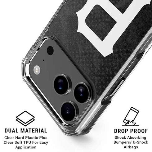 MLB Pittsburgh Pirates Dark Wash iPhone 17 Pro Max Clear Case