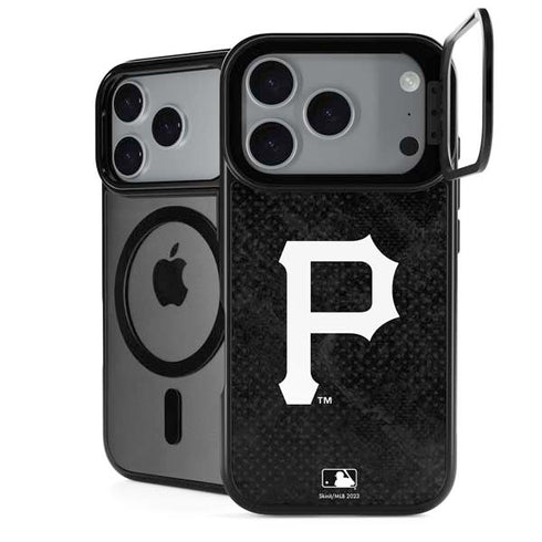 MLB Pittsburgh Pirates Dark Wash iPhone 17 Pro Max Kickstand Case