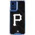 MLB Pittsburgh Pirates Dark Wash Moto G 5G (2024) Clear Case