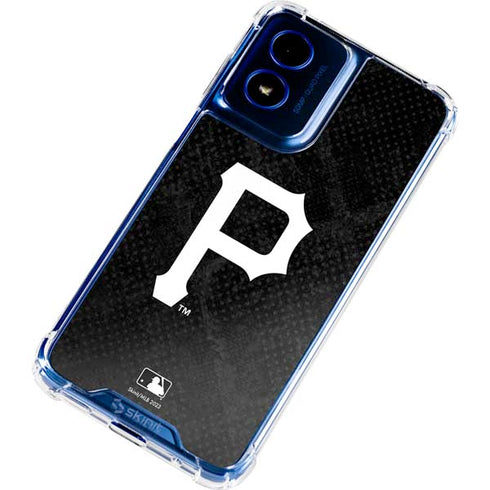 MLB Pittsburgh Pirates Dark Wash Moto G 5G (2024) Clear Case