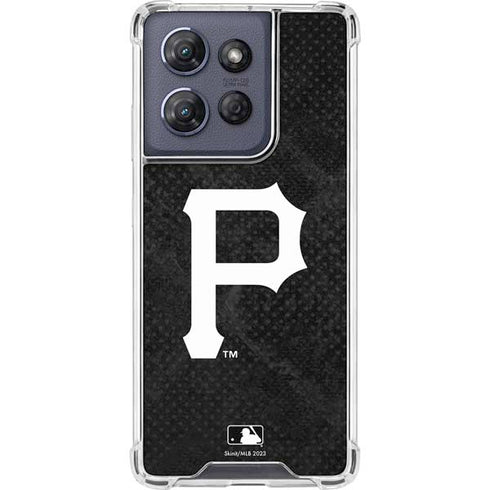 MLB Pittsburgh Pirates Dark Wash Moto G Play 5G (2025) Clear Case