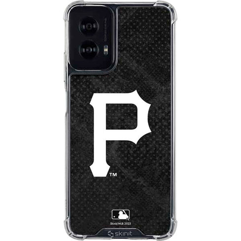 MLB Pittsburgh Pirates Dark Wash Moto G Power 5G (2024) Clear Case