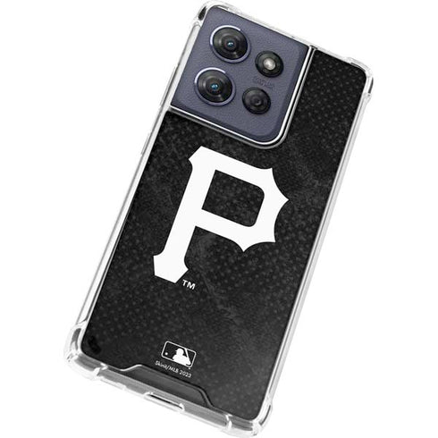 MLB Pittsburgh Pirates Dark Wash Moto G Stylus 5G (2025) Clear Case