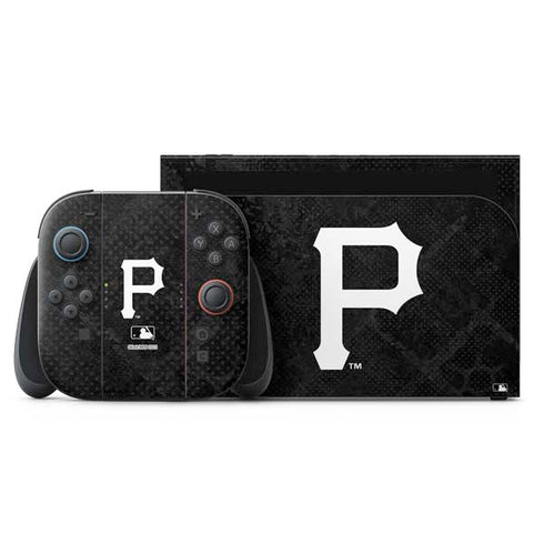 MLB Pittsburgh Pirates Dark Wash Nintendo Skins