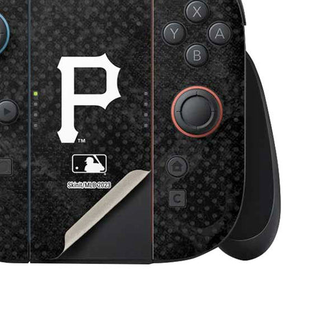 MLB Pittsburgh Pirates Dark Wash Nintendo Switch 2 (2025) Joy-Con Controller Skin