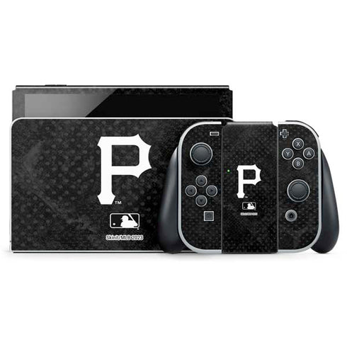MLB Pittsburgh Pirates Dark Wash Nintendo Skins