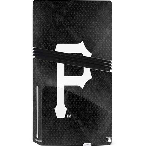 MLB Pittsburgh Pirates Dark Wash PS5 Pro Disk Console Skin