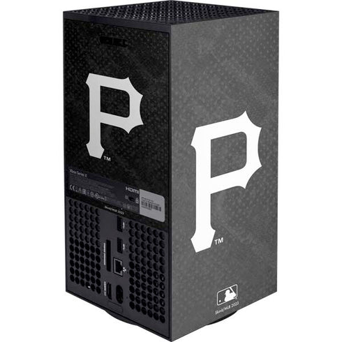 MLB Pittsburgh Pirates Dark Wash XBox Series X Digital Edition Console Skin