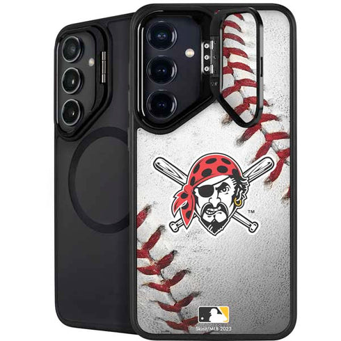 MLB Pittsburgh Pirates Game Ball Galaxy S24 Plus Kickstand Case