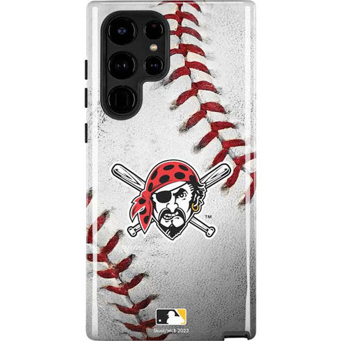 MLB Pittsburgh Pirates Game Ball Galaxy S25 Ultra Impact Case