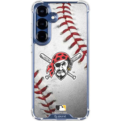 MLB Pittsburgh Pirates Game Ball Galaxy S25 Clear Case