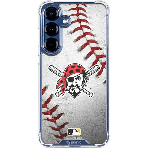 MLB Pittsburgh Pirates Game Ball Galaxy S25 Plus Clear Case