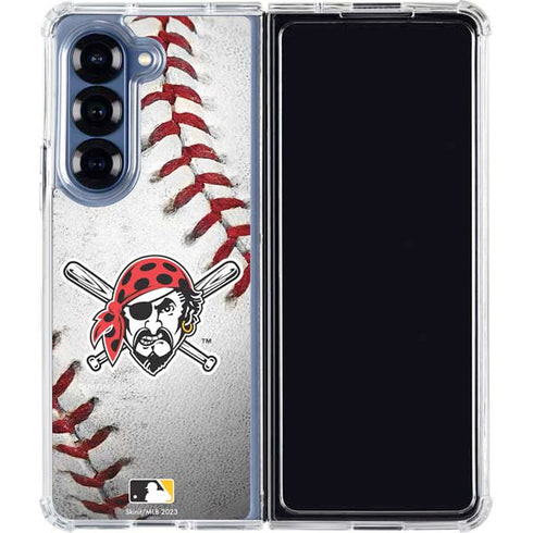 MLB Pittsburgh Pirates Game Ball Galaxy Z Fold6 Clear Case