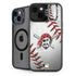 MLB Pittsburgh Pirates Game Ball iPhone 15 Kickstand Case