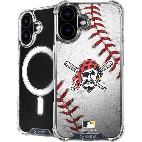 MLB Pittsburgh Pirates Game Ball iPhone 16 MagSafe Case