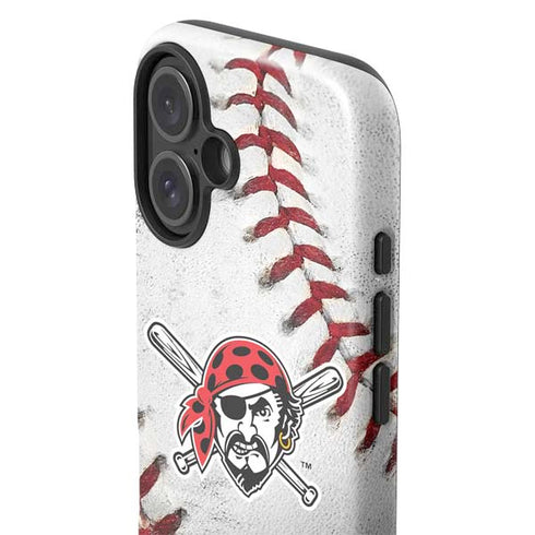 MLB Pittsburgh Pirates Game Ball iPhone 16 Plus Impact Case