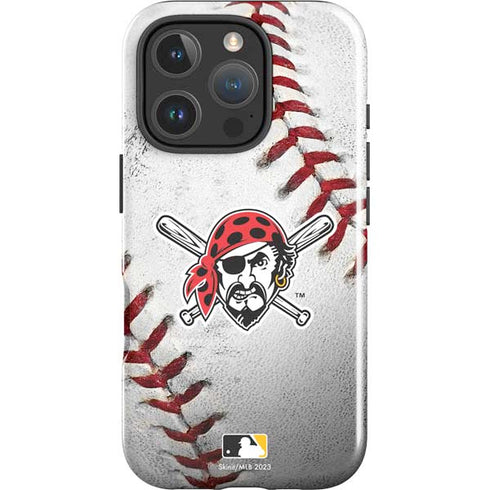 MLB Pittsburgh Pirates Game Ball iPhone 16 Pro Impact Case