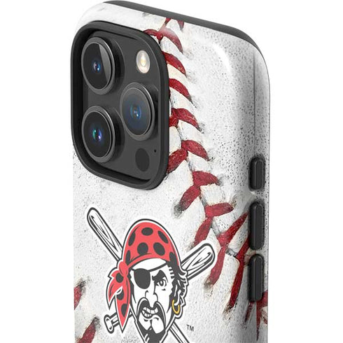 MLB Pittsburgh Pirates Game Ball iPhone 16 Pro Impact Case
