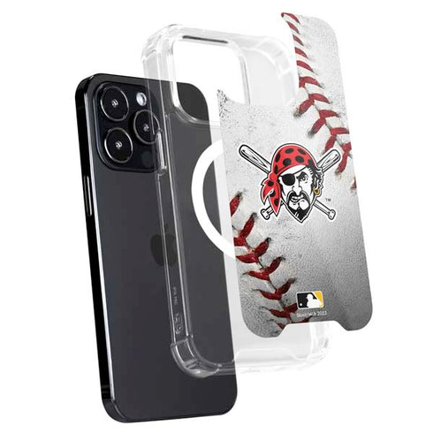 MLB Pittsburgh Pirates Game Ball iPhone 16 Pro Max MagSafe Case